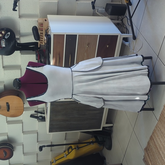 MIDNIGHT HUMMINGBIRD POCKET MIDI DRESS - LIMITED - Picture 6 of 9